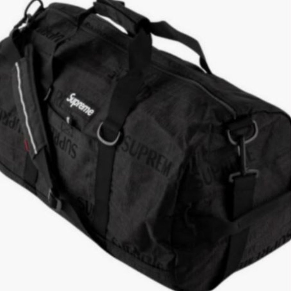 Supreme Cordura Duffle Bag Black BOGO FW SS 18 19